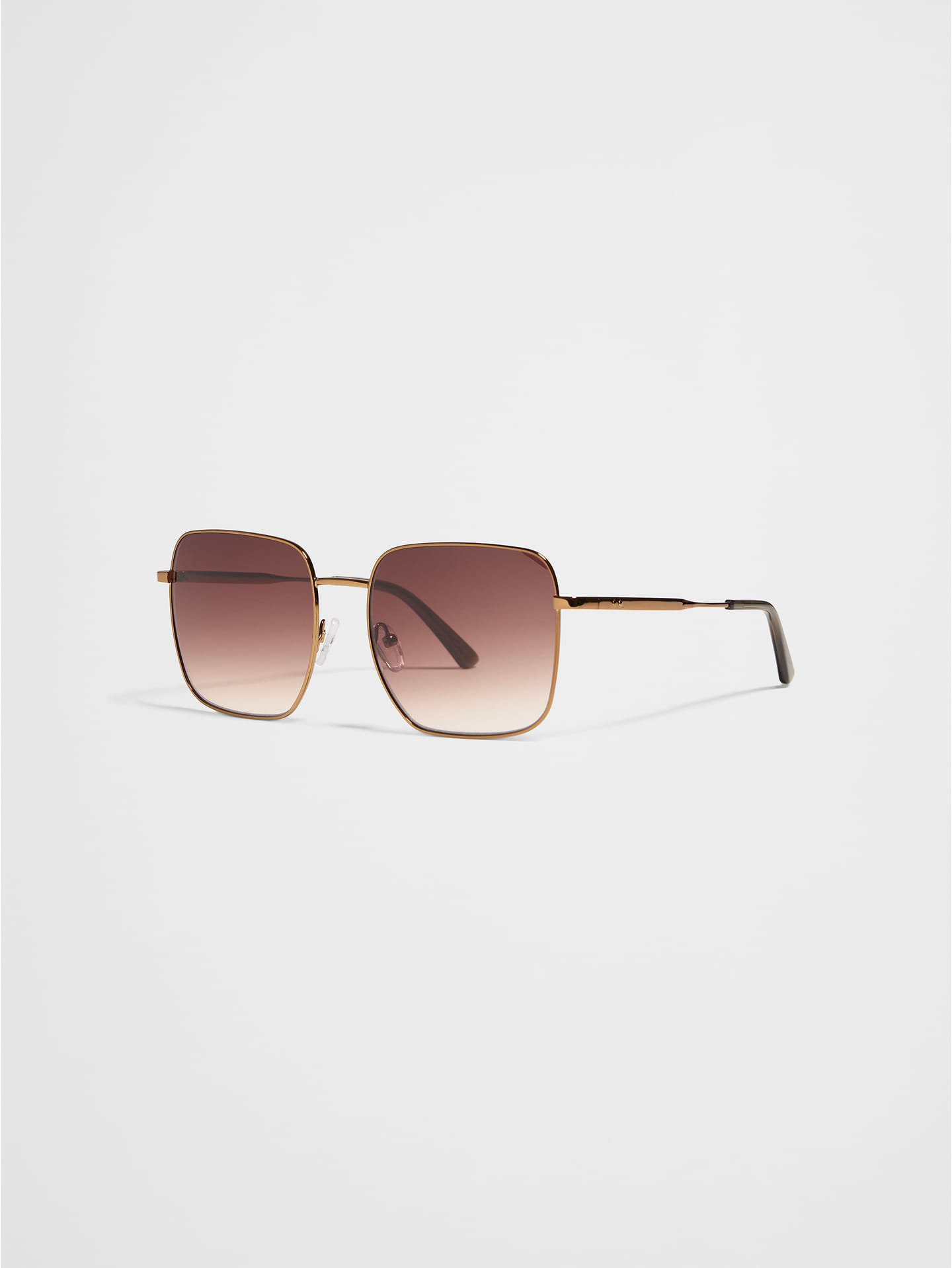 Image number 1 showing, Square Metal Sunglasses