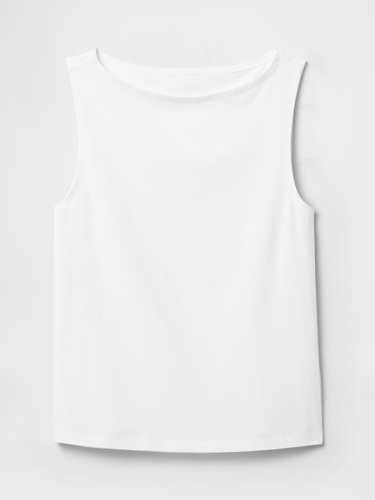 Image number 5 showing, Boatneck Tank Top