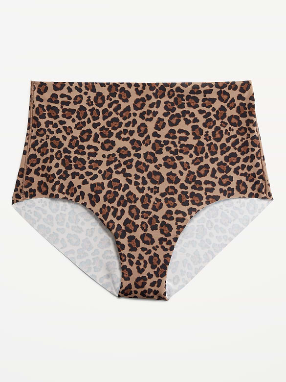 High-Waisted No-Show Brief Underwear