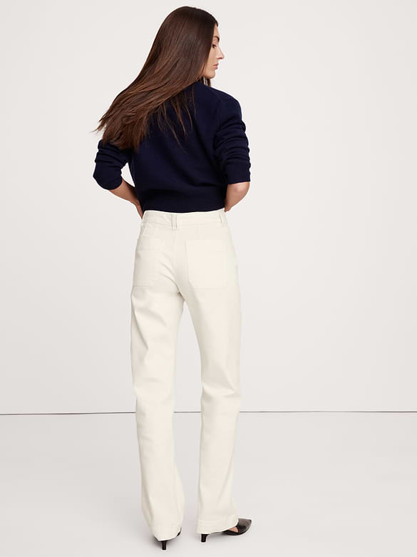 Pantalon Escale à jambe droite