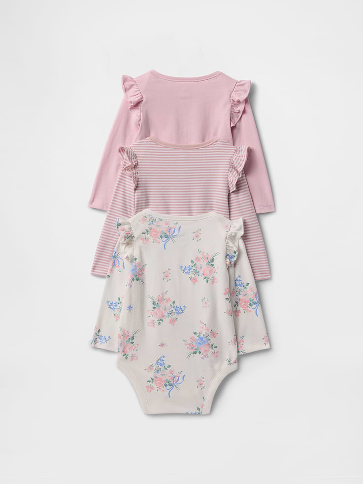 Image number 2 showing, Baby First Favorites Organic Cotton Bodysuit (3-Pack)