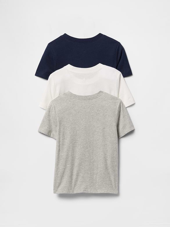 babyGap Brannan Bear Crewneck T-Shirt (3-Pack)