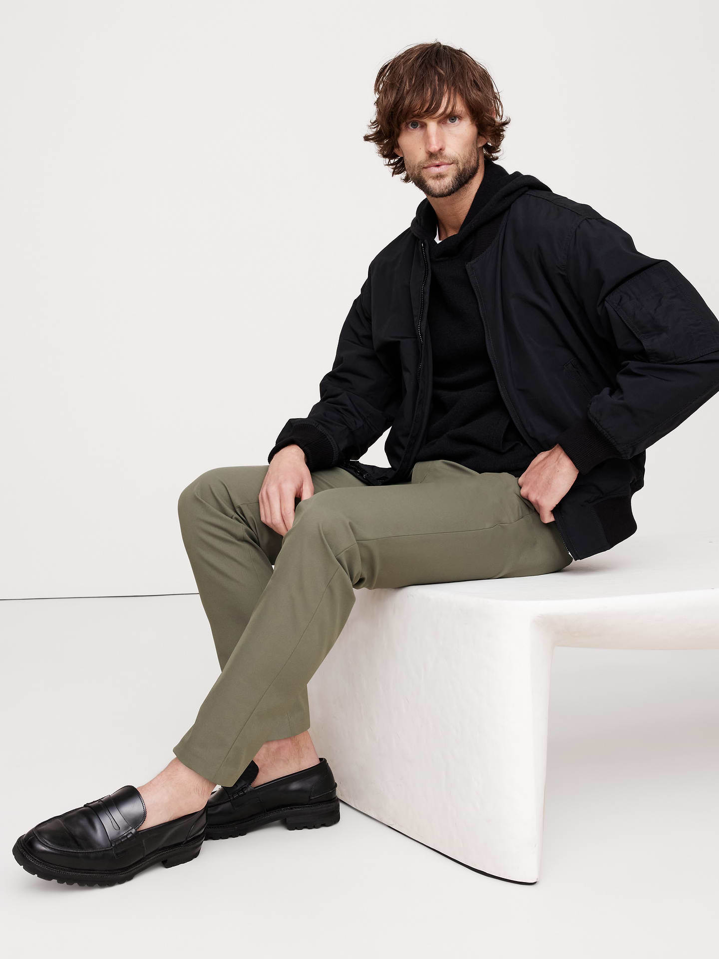 Image number 1 showing, Athletic Slim Performance Pant