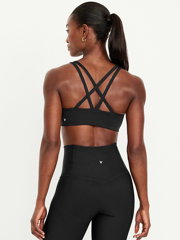PowerSoft Molded Cup Strappy Sports Bra