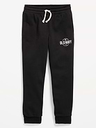 Image number 1 showing, Gender-Neutral Logo-Graphic Jogger Sweatpants for Kids
