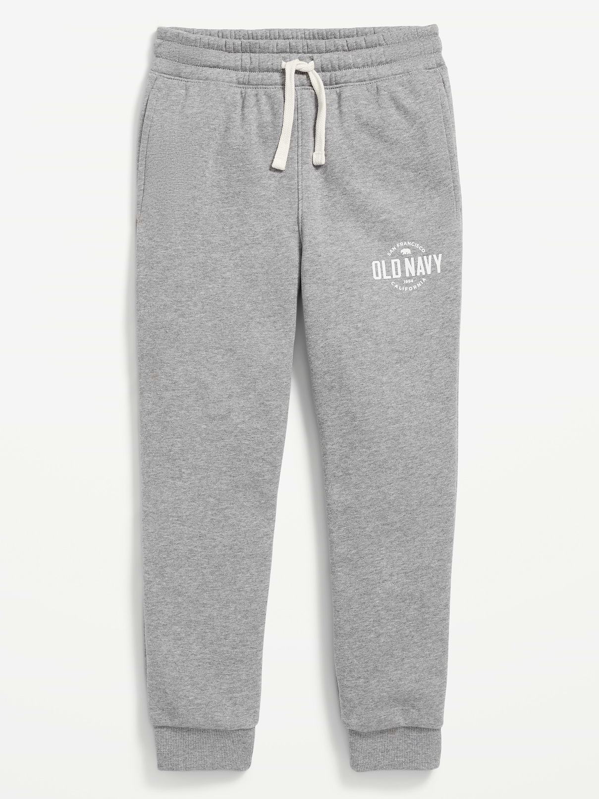 Image number 1 showing, Gender-Neutral Logo-Graphic Jogger Sweatpants for Kids