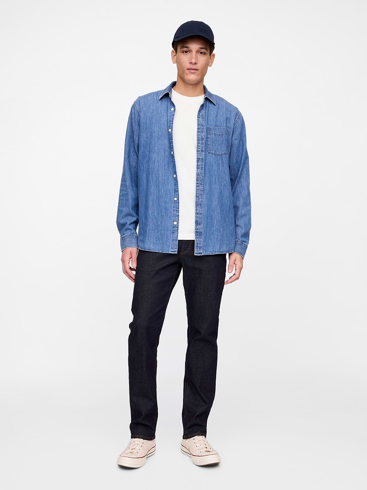 Image number 1 showing, Straight Jeans