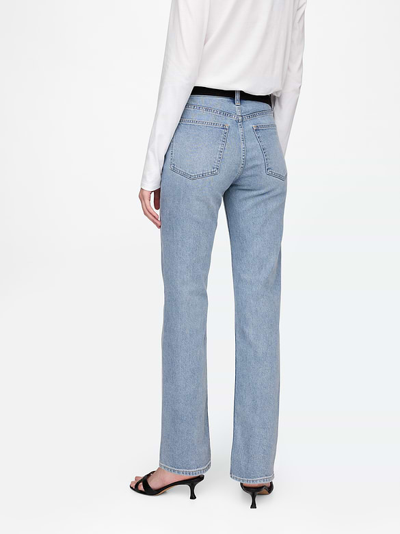 High Rise ’90s Slim Straight Jeans