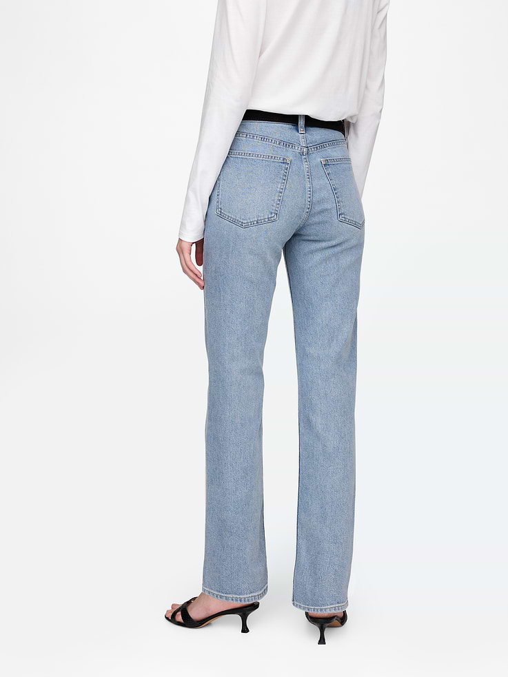 Image number 4 showing, High Rise ’90s Slim Straight Jeans