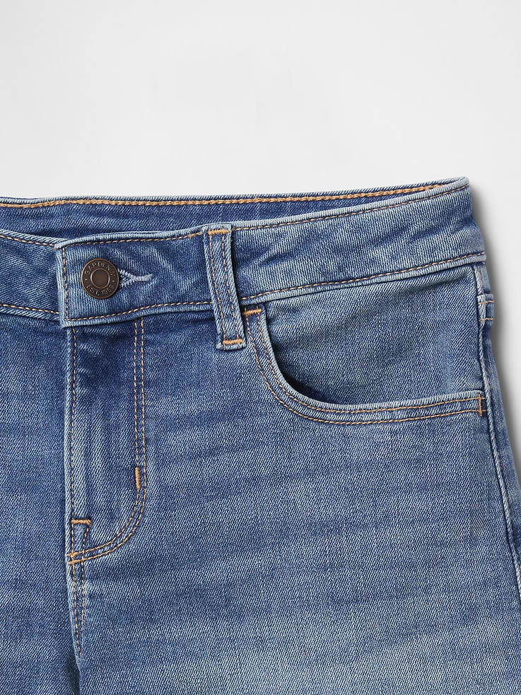 Image number 5 showing, Kids Denim Midi Shorts