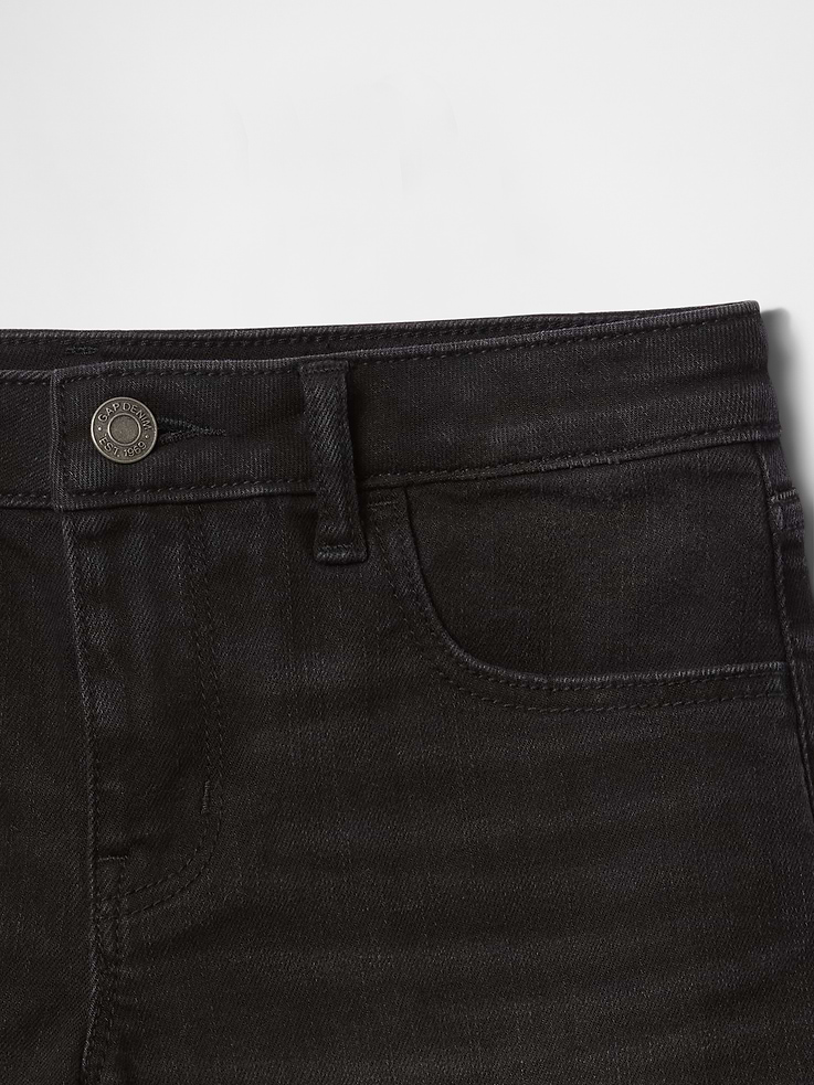 Image number 5 showing, Kids Denim Midi Shorts