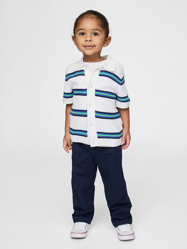 L'image numéro 1 présente Pantalon à taille élastique pour Bébé et Tout-petit