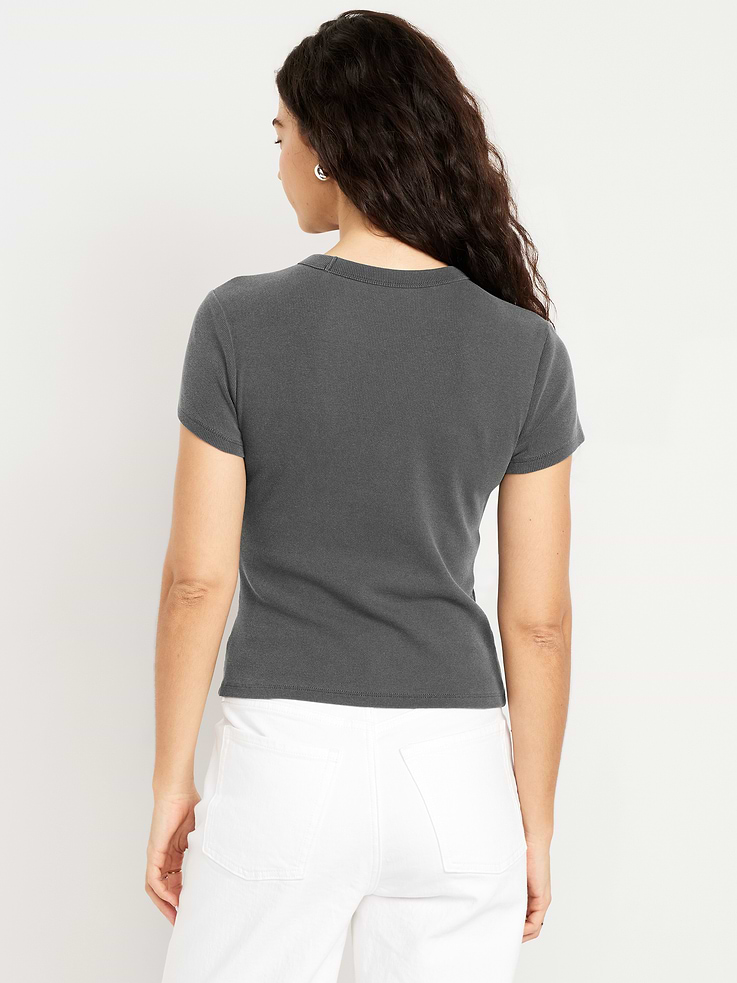 Image number 2 showing, Snug Crop T-Shirt