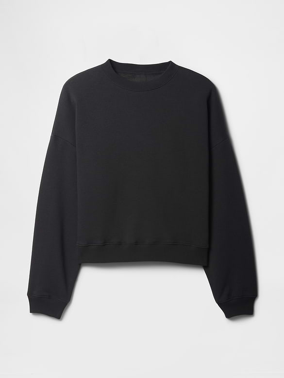 Relaxed Wedge Crewneck Sweatshirt