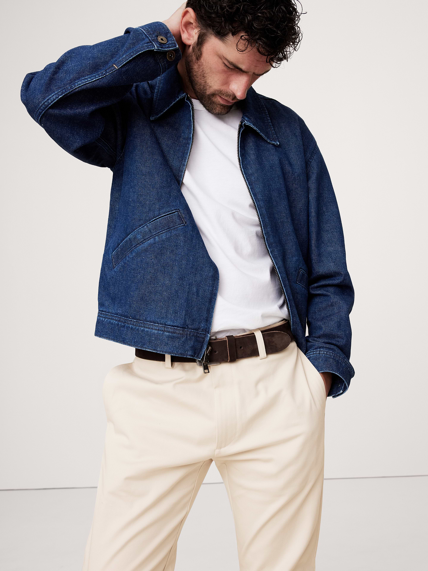 Image number 3 showing, Straight Italian-Stretch Chino