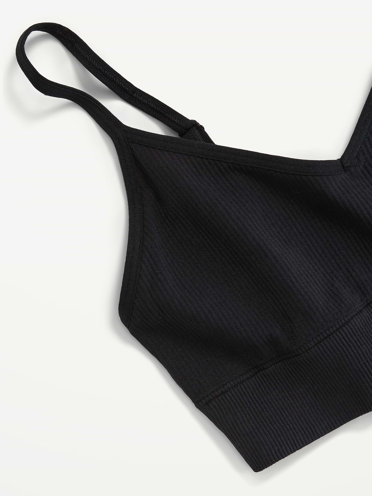 Image number 3 showing, Seamless Ribbed Longline Bra