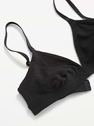 Image number 3 showing, Everyday Cotton Triangle Bralette