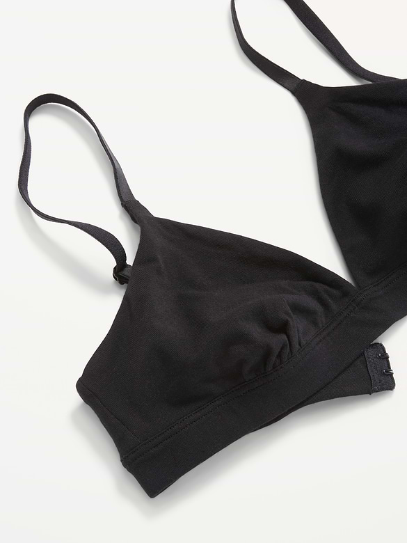 Everyday Cotton Triangle Bralette