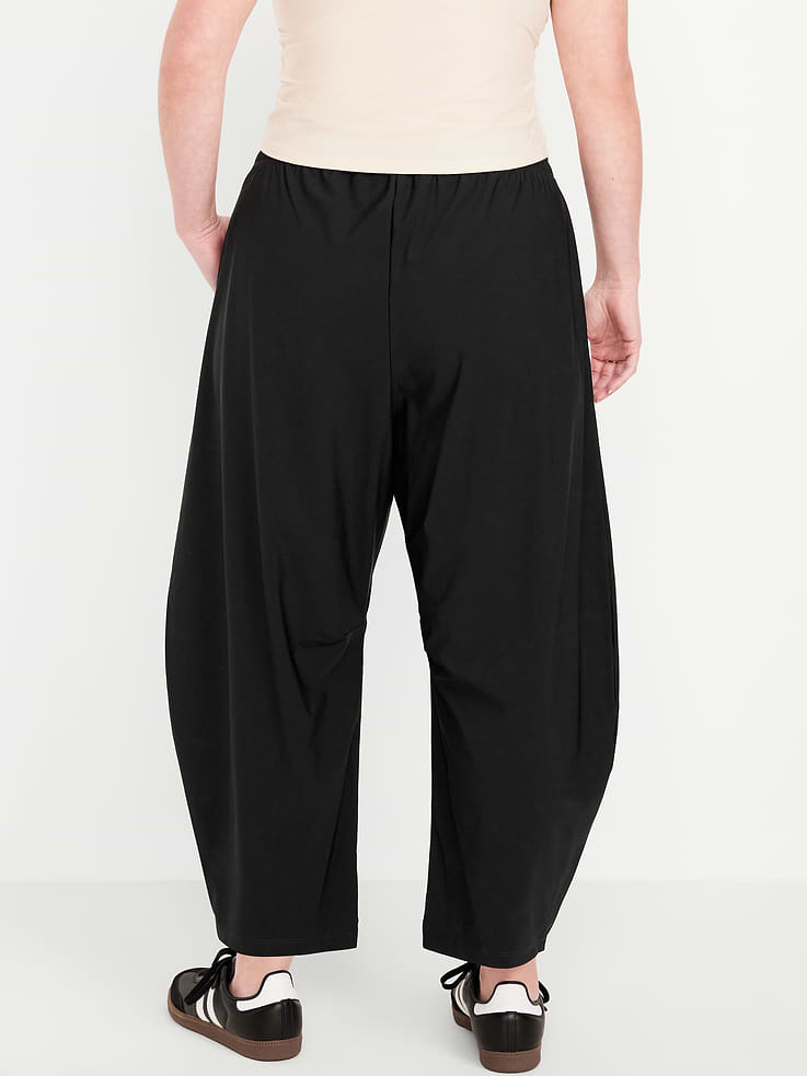 Image number 5 showing, High-Waisted SleekTech Barrel Ankle Pants