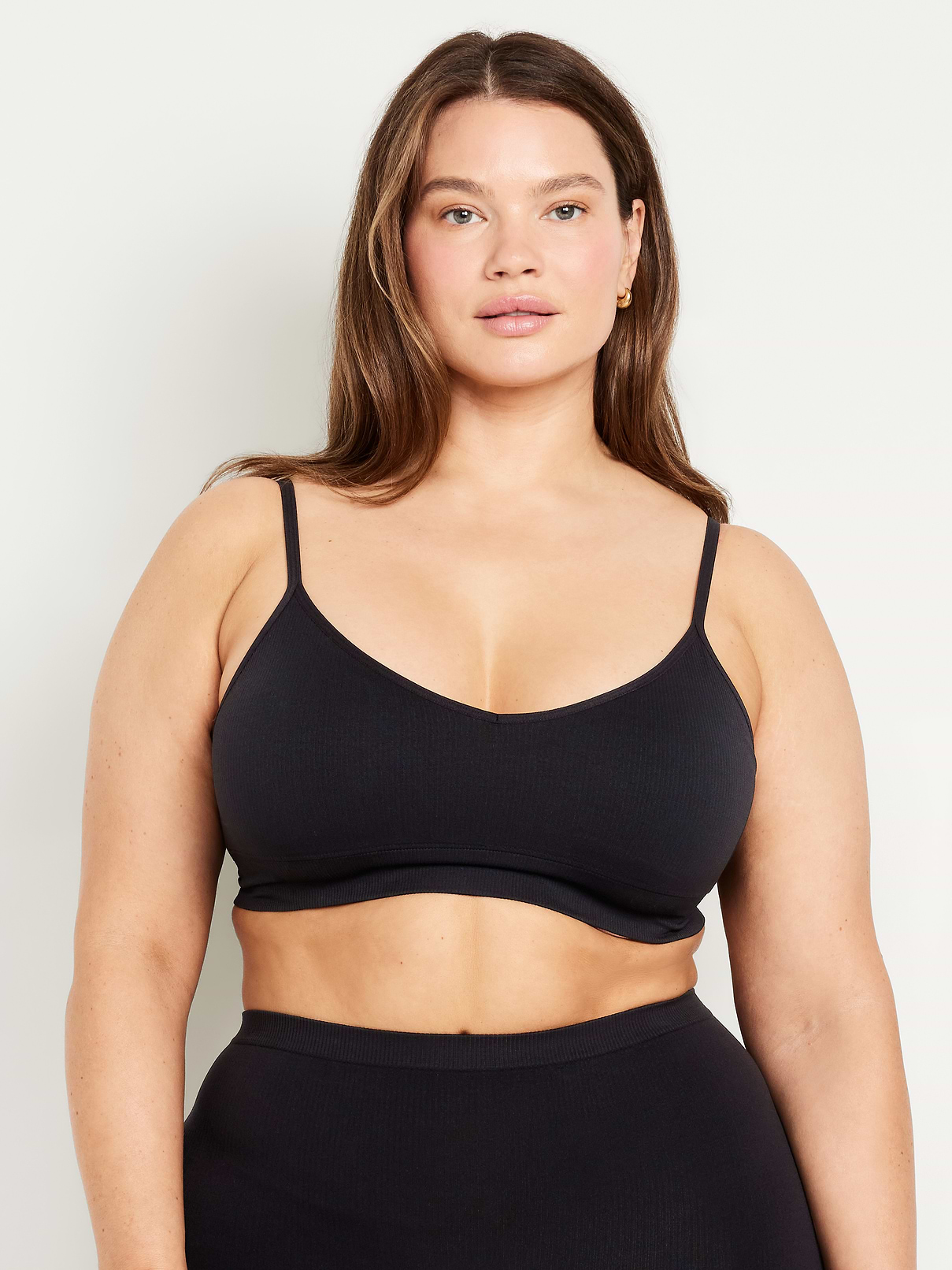 Image number 7 showing, Seamless Ribbed Longline Bra