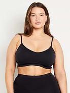 Image number 7 showing, Seamless Ribbed Longline Bra