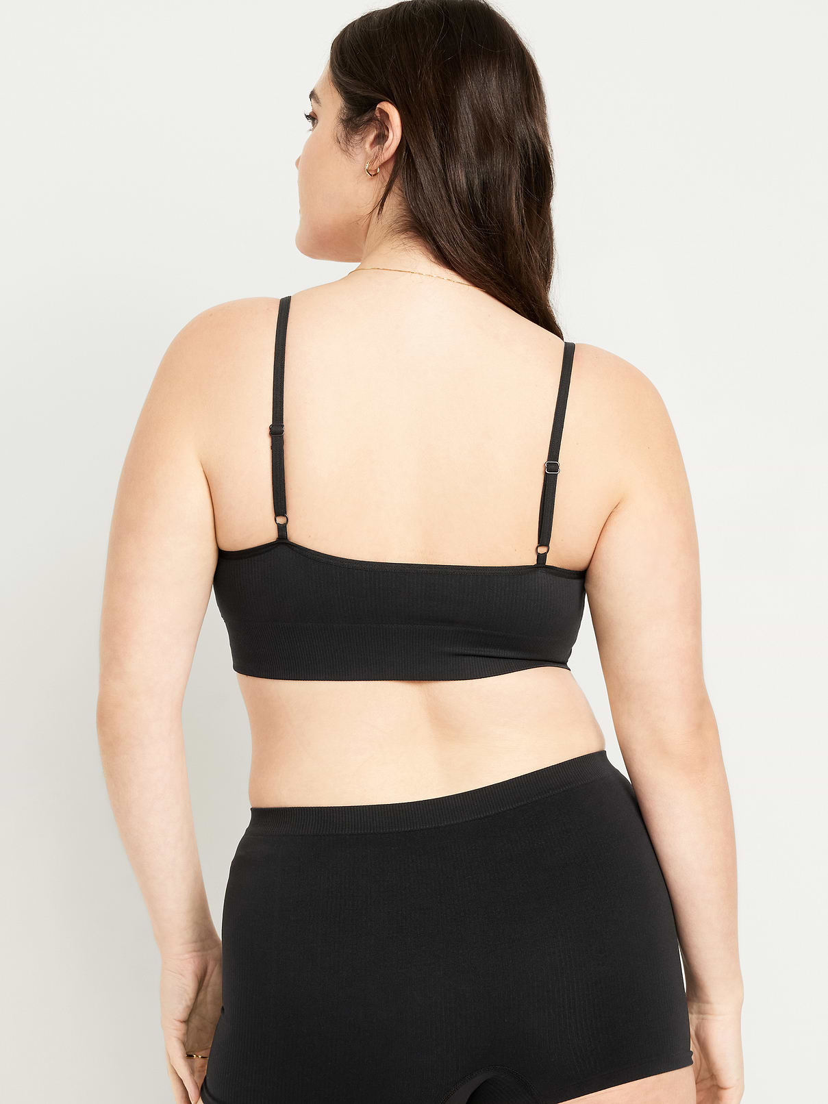 Image number 6 showing, Seamless Ribbed Longline Bra