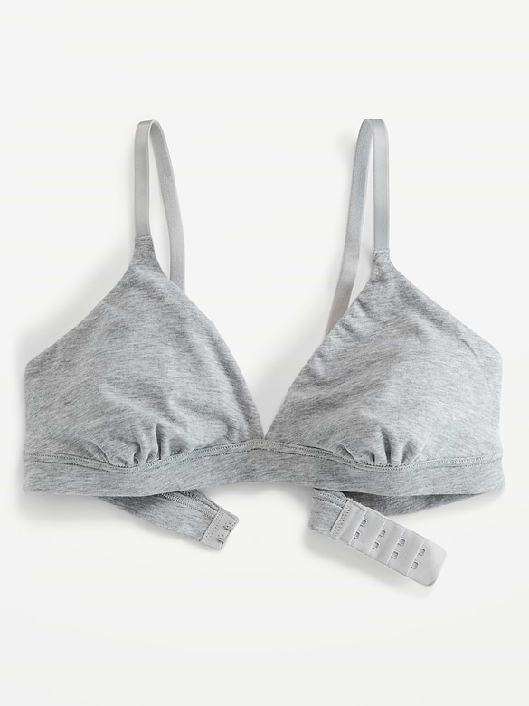 Everyday Cotton Triangle Bralette
