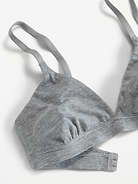 Image number 3 showing, Everyday Cotton Triangle Bralette