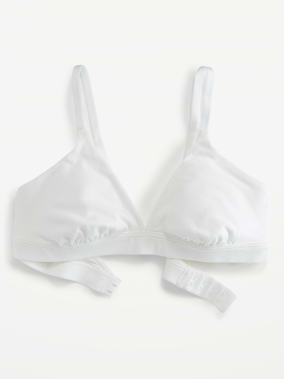 Everyday Cotton Triangle Bralette