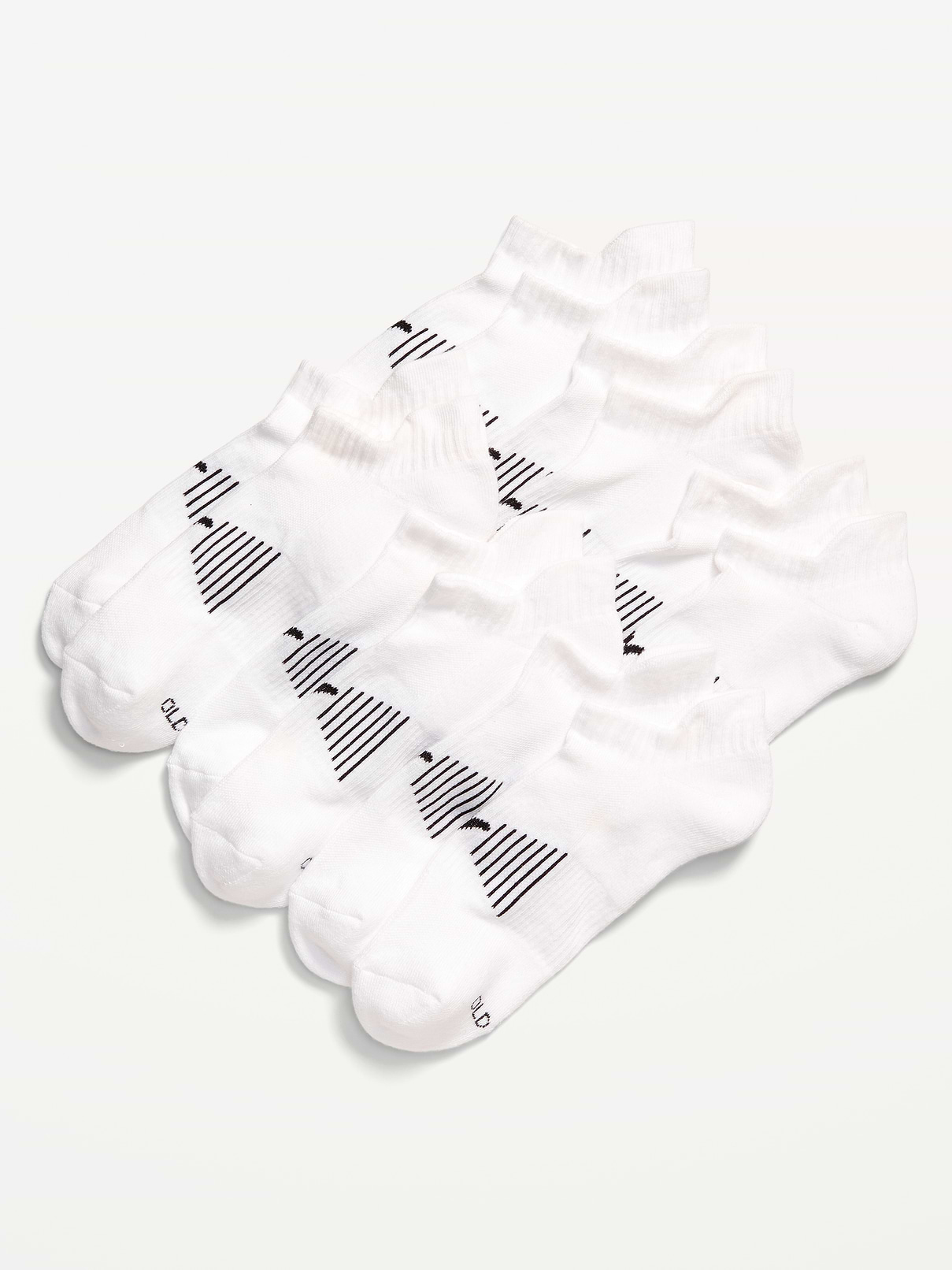 Image number 1 showing, 6-Pack Athletic Ankle Socks for Men