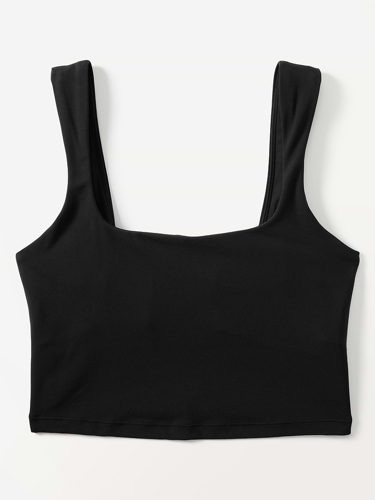 Image number 3 showing, Transcend Square Neck Crop Sports Bra A-C