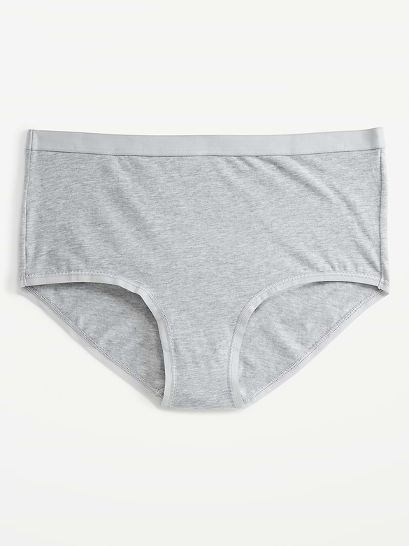 High-Waisted Everyday Brief Cotton Underwear
