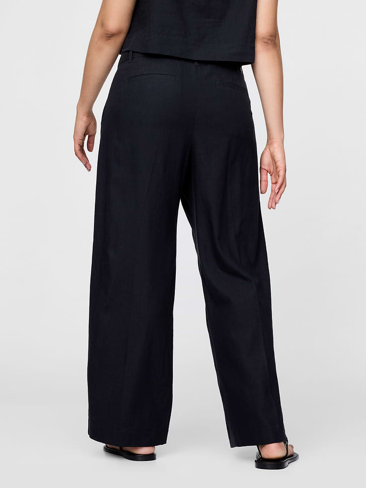 Image number 6 showing, 365 Low Rise Linen-Blend Trousers