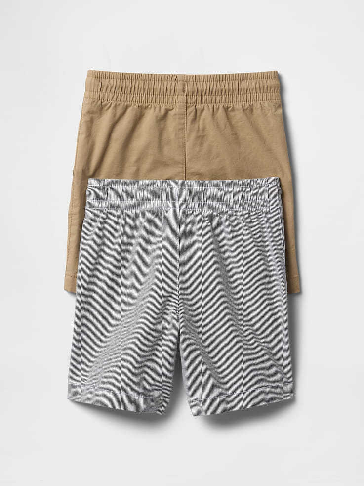 Image number 2 showing, Baby & Toddler Pull-On Shorts (2-Pack)