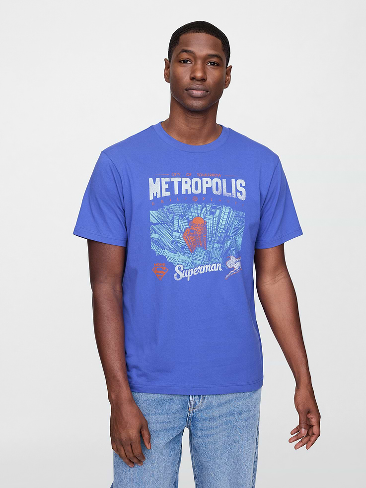 Image number 1 showing, DC™ Everyday Soft Relaxed Graphic T-Shirt