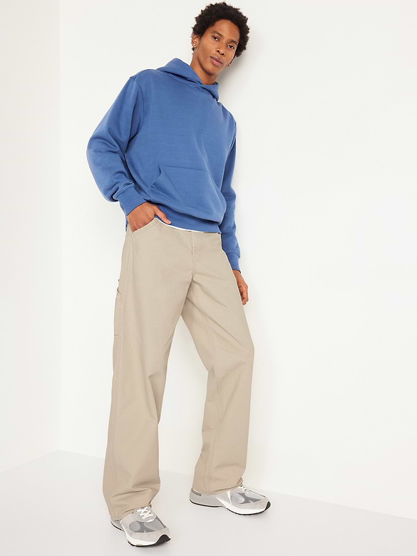 Pantalon de menuisier coupe généreuse