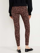 Image number 2 showing, High-Waisted Jersey Fashion Layering Leggings