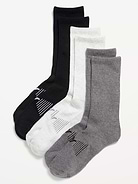 Image number 1 showing, Athletic Crew Socks 3-Pack for Women
