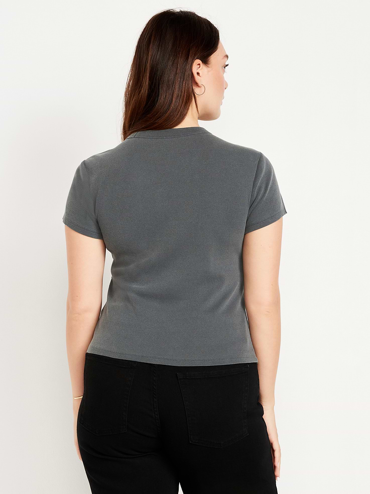 Image number 6 showing, Snug Crop T-Shirt