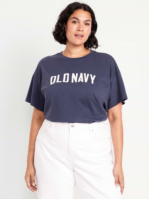 T-shirt à logo vintage