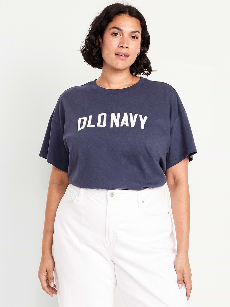 Image number 7 showing, Vintage Crew-Neck Logo-Graphic T-Shirt