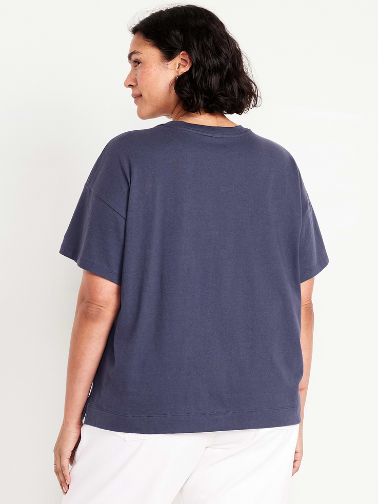 Image number 8 showing, Vintage Crew-Neck Logo-Graphic T-Shirt