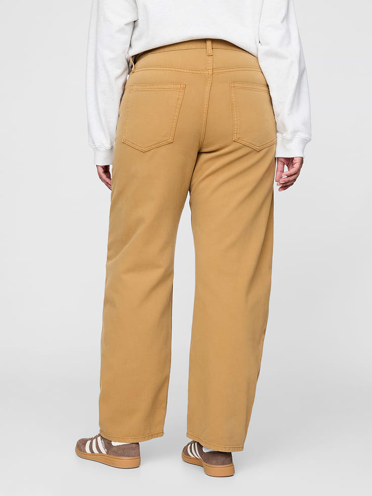 Image number 6 showing, High Rise Barrel Jeans
