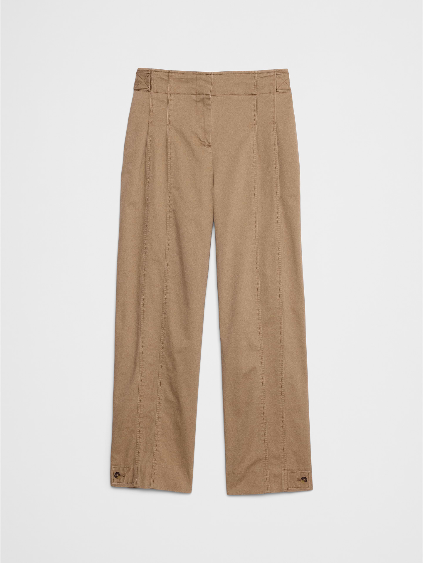 Image 5 of 5, Relaxed Pleated Chino