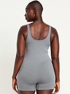 Image number 4 showing, Seamless Ribbed Short Bodysuit