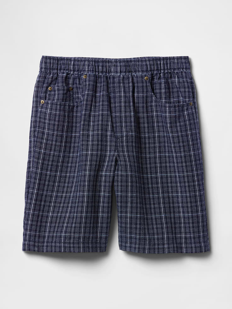 Image number 6 showing, 9" Linen-Cotton Easy Shorts