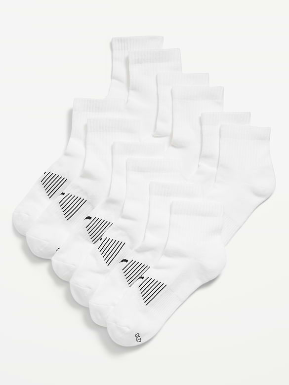 Chaussettes de sport courtes pour homme (paquet de 6 paires)