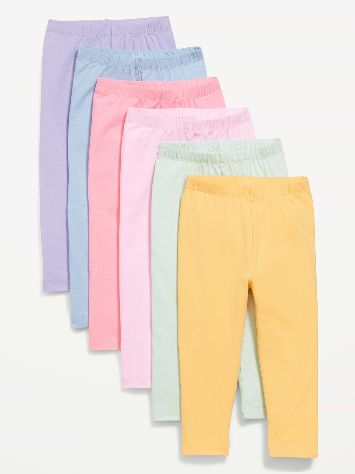 L'image numéro 1 présente Legging pour toute-petite fille (paquet de 6)