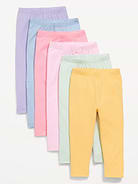 L'image numéro 1 présente Legging pour toute-petite fille (paquet de 6)