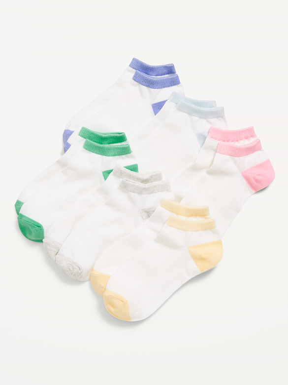 Socquettes pour fille (paquet de 6 paires)